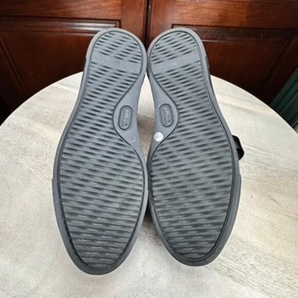 Kennel & Schmenger Metallic Leather Sneakers Women’s 5.5 Ribbon Lace Burgundy - Picture 7 of 14